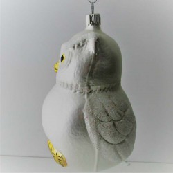 Glasvogel Eule gross,