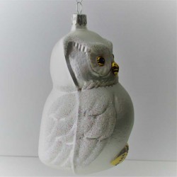Glasvogel Eule gross,