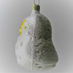 Glasvogel, Schnee-Eule dicke