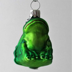 Glas Frosch kleine, grün