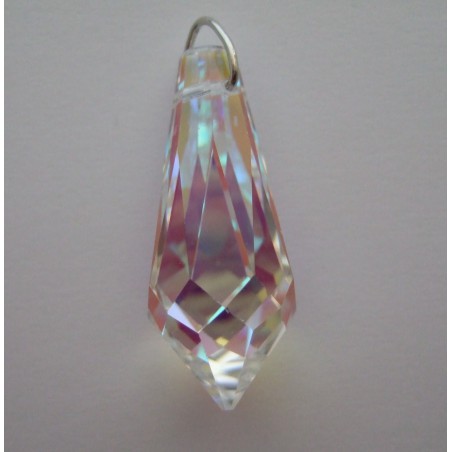 Swarovski 38 mm AB Tropfen zum hängen