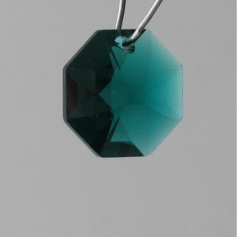 Swarovski 14 mm Achteck mit 1 Loch