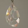 Swarovski 34 mm AB Anhänger