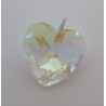 Swarovski 14 mm AB Herz zum hängen
