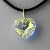 Swarovski 14 mm AB Herz zum hängen