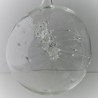 Glaskugel mit Fantasie 80 mm zum hängen