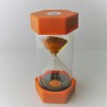 Sanduhr 10 Min. 16 cm Orange, gross Kunststoff 6 Eckig Sanduhr 10 Min. 16 cm Orange, gross Kunststoff 6 Eckig