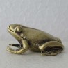 Frosch 4cm Messing Bronze mini Tiere