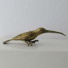Vogel 11cm Messing Bronze
