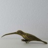 Vogel 11cm Messing Bronze