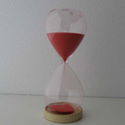 Untersetzer Buchen für Sanduhren 12x65mm