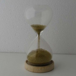 Untersetzer Buchen für Sanduhren 12x65mm