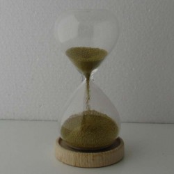 Untersetzer Buchen für Sanduhren 12x65mm