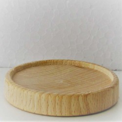 Untersetzer Buchen 12x65mm (für Sanduhren)
