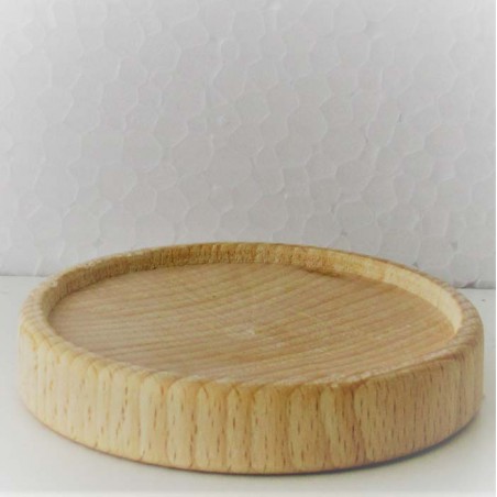 Untersetzer Buchen für Sanduhren 12x65mm