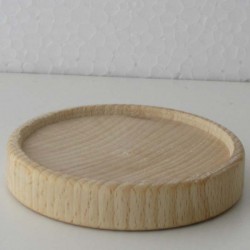 Untersetzer Buchen für Sanduhren 12x65mm