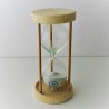 Sanduhr 10 min 13cm im Buchenholz Gestell verschiedene Farben Sand Sanduhr 10 min 13cm im Buchenholz Gestell verschiedene Farben Sand