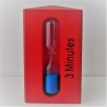 Sanduhr 3-5-7 Min. 10 cm  Dreieckige Holzgestell  rot Sanduhr 3-5-7 Min. 10 cm  Dreieckige Holzgestell  rot
