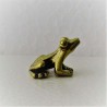 Frosch klein 2cm Messing Bronze mini Tiere