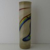Glas Vase 21cm K. Walstab  1982 DE