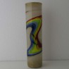 Glas Vase 21cm K. Walstab  1982 DE