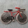 Fahrrad Brosche und Anhänger mit Kristallen