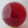 Glas-Kugel 16 -100 mm Rot Kristallglas bleifrei