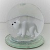 Glas-Schneekugel 65mm Eisbär