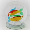 Glas-Schneekugel 85mm mit Fisch
