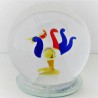 Glas-Schneekugel 85mm mit Hahn Glas