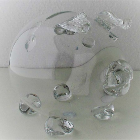 Glas-Sparschwein 14cm