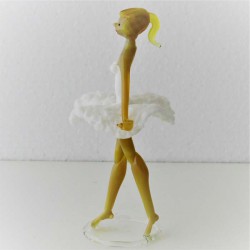 Glas-Tänzerin 11cm mit Rock Glas