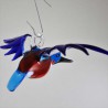 Glasvogel  Eisvogel 110mm zum hängen