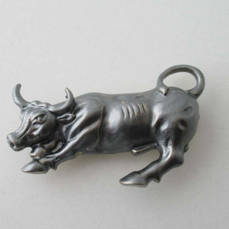 Stier Broschen Bulle Emaille Brosche und Anhänger