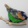 Vogel Acryl Broschen