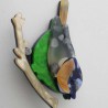 Vogel Acryl Broschen