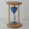 Sanduhr 10 Min. 9cm Glas in Holzgestell Buche Natur Sanduhr 10 Min. 9cm Glas in Holzgestell Buche Natur