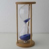 Sanduhr 5 min 12cm im Buchenholz Gestell