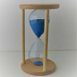 Sanduhr 50 Min. 15 cm Buchenholz