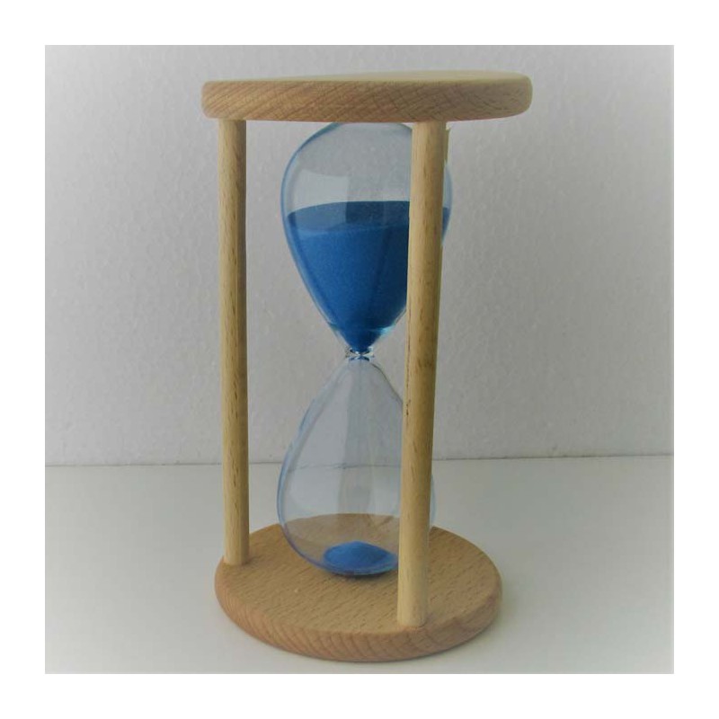 Sanduhr 50 Min. 15 cm Buchenholz Sanduhr 50 Min. 15 cm Buchenholz
