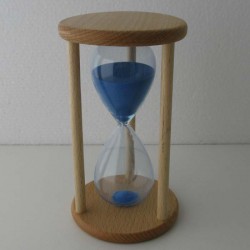 Sanduhr 50 Min. 15 cm Buchenholz
