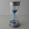 Sanduhren 20 Sek. 12 cm H. Blau, zylindrisch in Kunststoff röhre