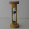 Sanduhr 10 Sekunden 113mm zylindrisch Glas in  Tannenholz