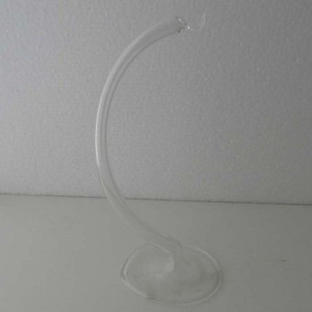 Glas Kugelständer Glas ca.23cm