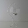 Glas Kugelständer Glas ca.23cm
