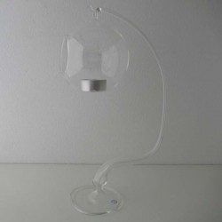 Glas Kugelständer  ca.29cm