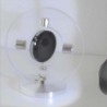 Lichtmühle  Solar-Motor zum stellen, Acryl-Metall