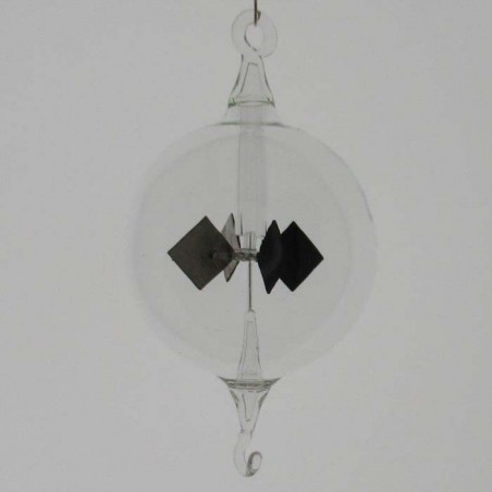 Glas Lichtmühle 60 mm Kugel Radiometer zum hängen