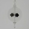 Glas Lichtmühle 60 mm Kugel Radiometer zum hängen