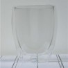 Isolierglas -350ml 12cm Doppel Wand Borosilikatglas Becher Hitze Beständig Tee Milch